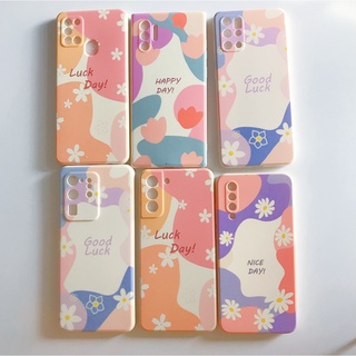 เคสโทรศัพท์มือถือแบบนิ่ม TPU กันรอยกล้อง ลายดอกเบญจมาศ สําหรับ xiaomi Redmi 9A 9T 9C Note 9 Pro max 9S 10 Pro max