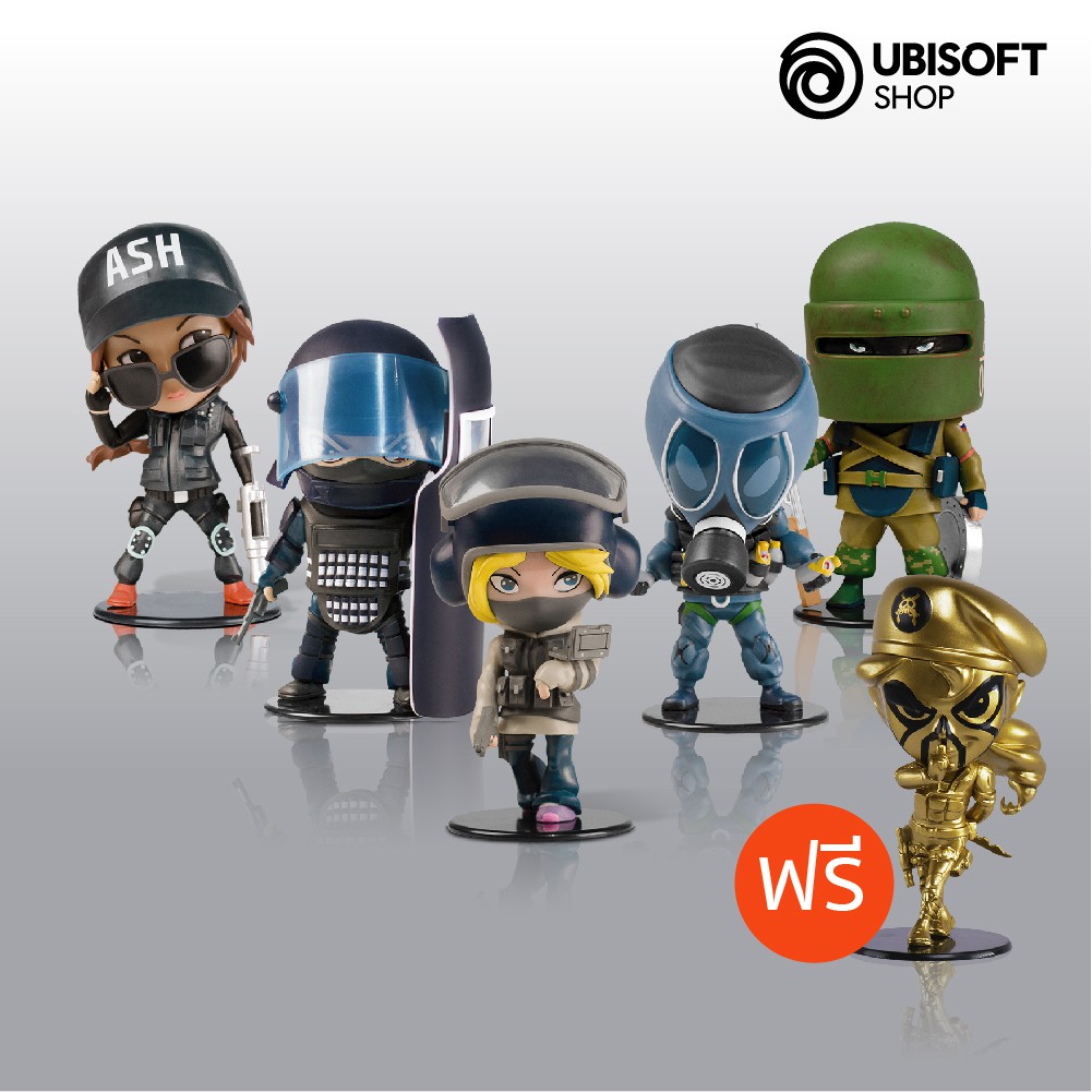 Ubisoft Rainbow Six Siege Chibi Series 1 SET (6pcs) Shopee Thailand