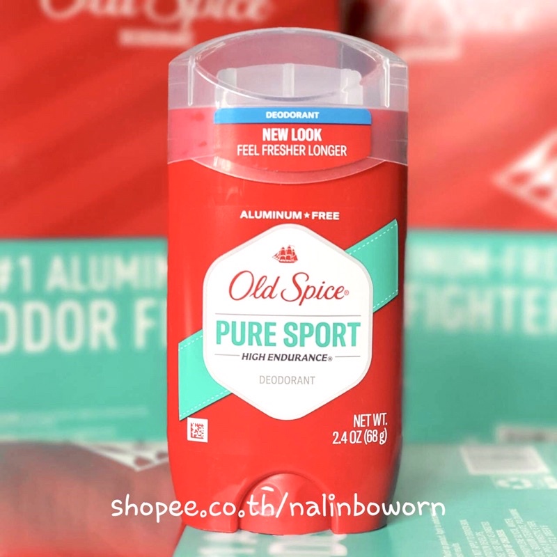 Old Spice High Endurance Pure Sport Scent Deodorant for Men, 2.4 Oz.(68g)