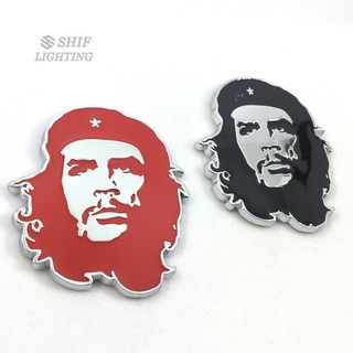 1 x Metal Ernesto Che Guevara Rebel Cuban Revolution Leader Car Emblem Sticker