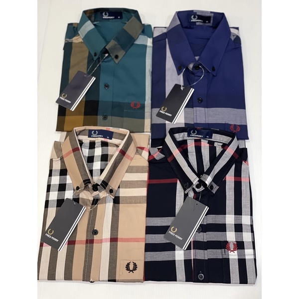 fredperryแขนสั้นผ้าcotton