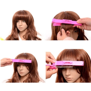 ⭐️สินค้าใหม่มาแรง⭐️ ไม้บรรทัดระดับการตัดผม เครื่องมือตัดแต่งทรงผม Professional Hair Cutting Guide Level Ruler Hair Bang Hairstyle Trim Tool