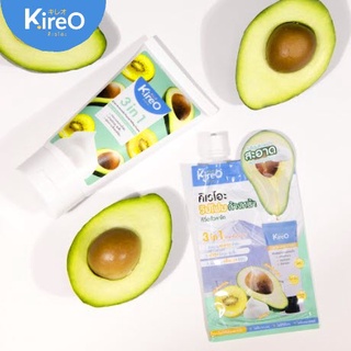 ซื้อ 10 ชิ้น 100.- โฟมล้างหน้า ล้างเครื่องสำอางค์ โฟมล้างหน้าสิว วิปโฟม Kireo Kiwi Avocado Facial Whip Foam 150 กรัม