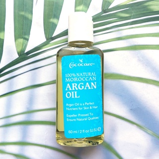 (Cococare®) 100% Natural Moroccan Argan Oil 60 ml น้ำมันอาร์แกน สำหรับบำรุงผิวและผม