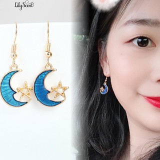 👍💎แฟชั่นสามเหลี่ยมหลาย Hook Earrings คำชี้แจงฝ่ายหญิง