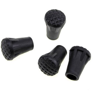 4pcs Outdoor Wear-resisting Hiking Walking Stick Trekking Pole Tip End Rubber