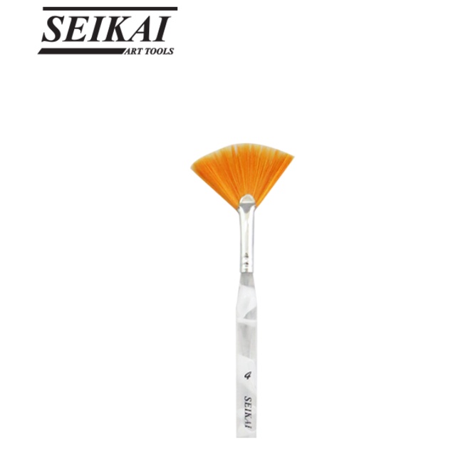 พู่กันพัด พู่กันเซไก Seikai พู่กันสีน้ำพัด