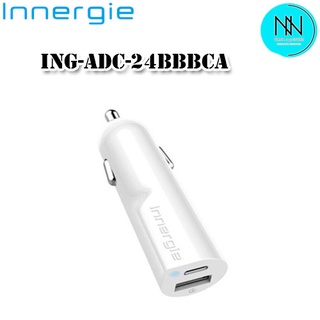 Innergie PowerJoy Go Pro 24 24 วัตต์ Dual USB Car Charger สีขาว (ING-ADC-24BBBCA)