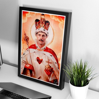 Saint Freddie Mercury Poster its Just a POP ART Size 33x48 cm (13x19 inch)