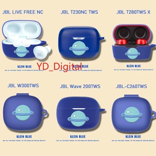 Jbl LIVE FREE NC/T130NC/C260 TWS เคสหูฟัง การ์ตูน ซิลิโคน ป้องกัน นิ่ม เคส กล่องเก็บหูฟัง