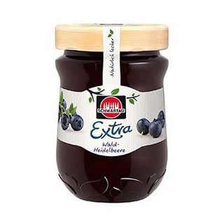 Schwartau Extra Fruchtaufstrich Wald Heidelbeere jam 340gm Schwartau Extra Fruchtaufstrich Wald Heidelbeere แยม 340gm