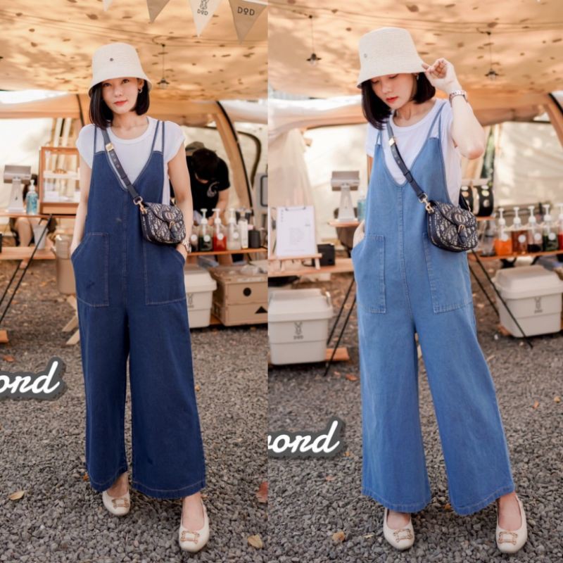 PW#เอี๊ยมยีนส์#มี2สี#เอี๊ยม#password