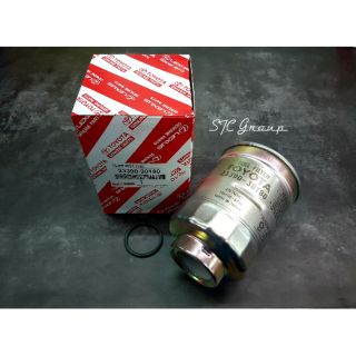 1KD / 2KD / 5L / 1KZ กรองน้ำมันโซล่า Toyota Tiger / D4D / Prado เครื่องยนต์ Diesel ( Toyota แท้ศูนย์ 100% ) 30180