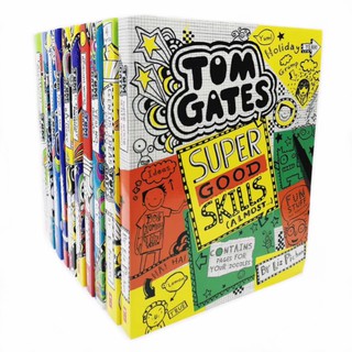 ชุดหนังสือการ์ตูน ภาษาอังกฤษ เรื่อง Tom Gates สำหรับเด็กผูชาย เด็กผู้หญิง 10 เล่ม