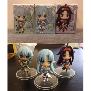 ❌งานแท้❌ อาสึนะ ชิน่อน ยูกิ Sword Art Online - SAO Collection Deformed ครบเซต 3 แบบ