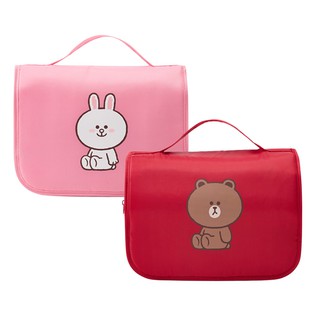 กระเป๋าใส่ของใช้ ไลน์เฟรนด์ สำหรับใส่ของใช้ส่วนตัว LINE FRIENDS Wash Bag Travel Cosmetics Storage Bag