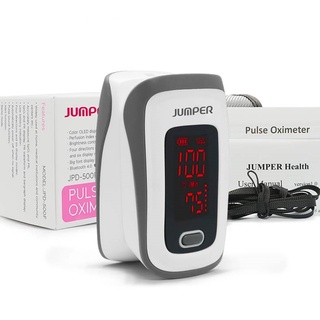 เครื่องวัดระดับอ๊อกซิเจนในเลือดปลายนิ้ว Jumper Pulse Oximeter JPD-500E เครื่องวัดอ๊อกซิเจนปลายนิ้ว --สินค้าพร้อมส่ง--