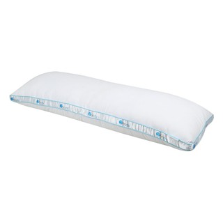 หมอน Body หมอน BODY ZLEEPSLEEP 18X54 นิ้ว สีขาว หมอนหนุนและหมอนข้าง ห้องนอนและเครื่องนอน BODY PILLOW ZLEEPSLEEP 18X54CM