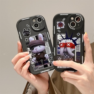 เคสโทรศัพท์มือถือ ลายการ์ตูนกระต่าย สําหรับ Realme 5 5i 6i C3 C11 C12 C15 C17 C20 C21Y C25Y C25 C35 7i