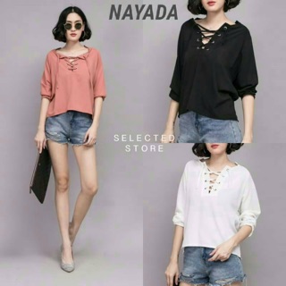 Eyelash Neck t Top