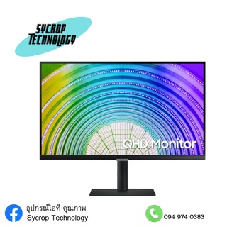 MONITOR (จอมอนิเตอร์) SAMSUNG LS27A600UUEXXT - 27" IPS 2K USB-C 75Hz