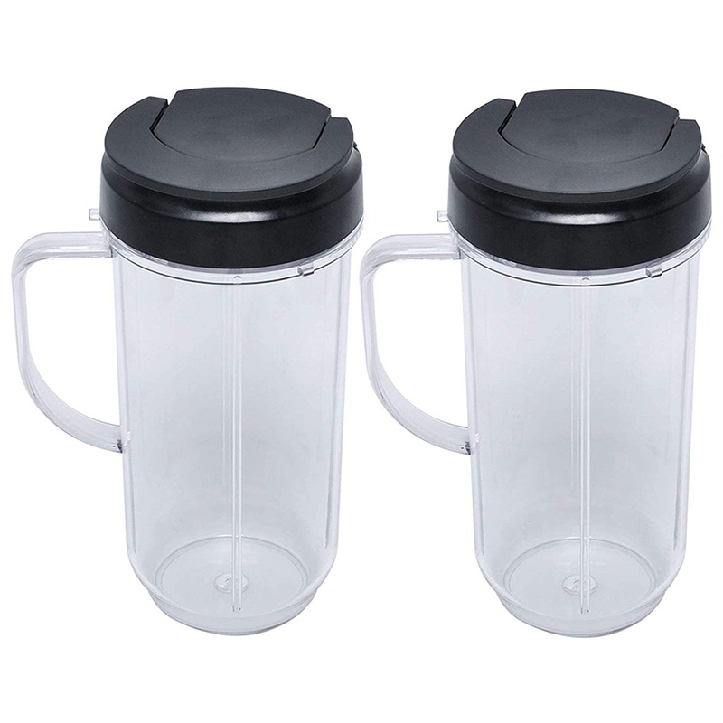 22Oz Blender Cups Replacement Compatible For Magicbullet 250W MB1001
