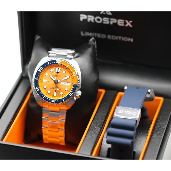 นาฬิกาข้อมือ SEIKO Prospex Orange Turtle ASIA Limited Edition SRPC95K (เต่าส้ม)