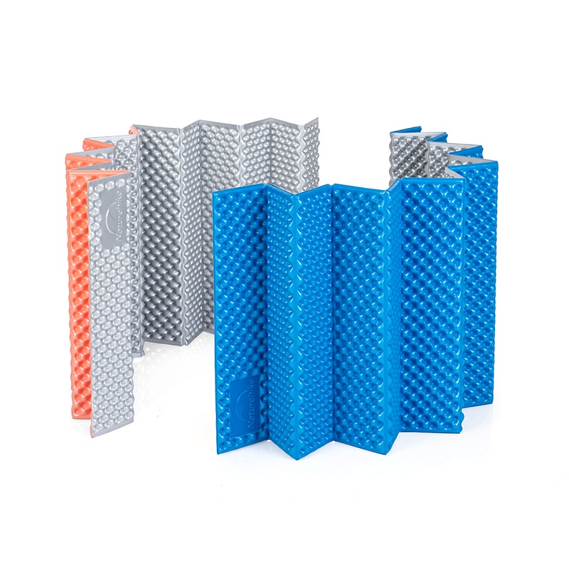 Naturehike ย้ายลูกค้านอกรางไข่เดี่ยวพับ Moisture-proof mat camping หนา siesta mat เต็นท์ไข่ nest แบบพกพา