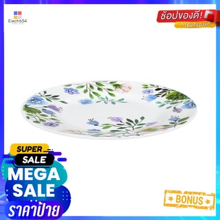 จานเมลามีนตื้น 10" SUPERWARE GARDENIAMELAMINE FLAT PLATE 10" SUPERWARE GARDENIA