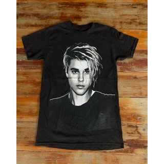 เสื้อยืดคอกลมJustin Bieber tour 2017S-4XL