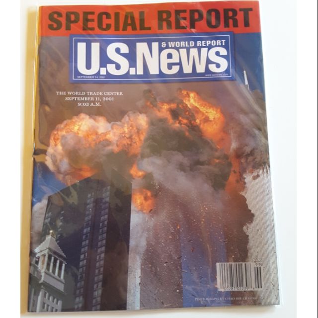 นิตยสาร U.S.News ปก 9/11 ปก เวิลด์เทรด ปี 2001