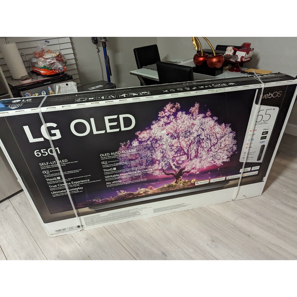 LG C1PU 65 HDR 4K Ultra HD Smart OLED TV - 2021 Model