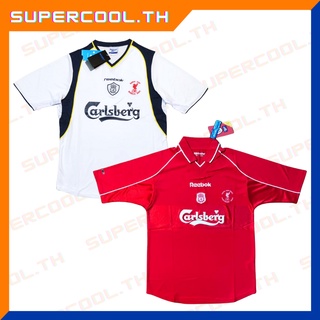 Liverpool 2001/2002 เสื้อลิเวอร์พูลย้อนยุค เสื้อบอลย้อนยุค เสื้อliverpool2000 liverpool carlsberg