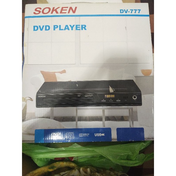 SOKEN DVD PLAYER รุ่น DV-777 มือ1ของแท้ค่ะ