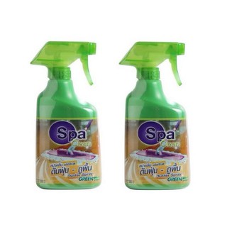 น้ำยาทำความสะอาดพื้น น้ำยาดันฝุ่น 500 มล. Spa Clean x 2 ขวด