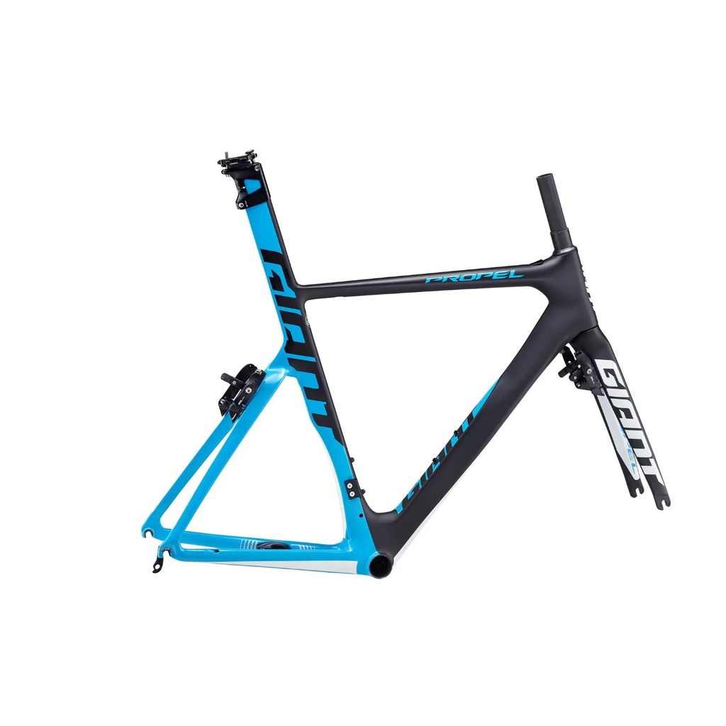 ️‍🔥 ลด50% ️‍🔥 เฟรม จักรยาน เสือหมอบ GIANT PROPEL Advanced SL 2016 XS สีดำ-ฟ้า จักรยานเสือหมอบ จักรยา