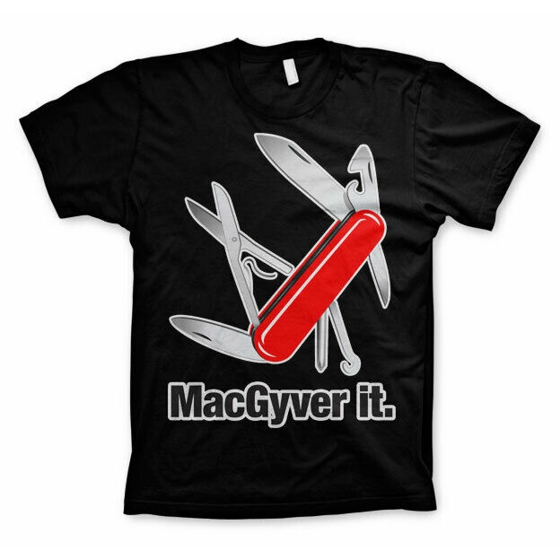 Macgyver It Popular Creative Tee Men Clothes