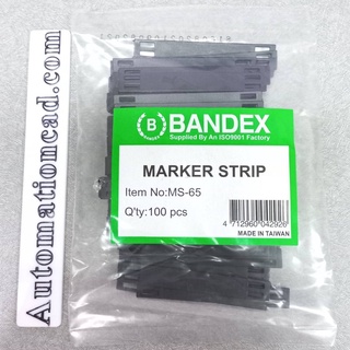 *ของแท้  BANDEX Marker Strip MS-65 MS-100 (1ถุง/100ชิ้น) ไม้ไอติม มาร์คเกอร์สตริป BANDEX ของแท้