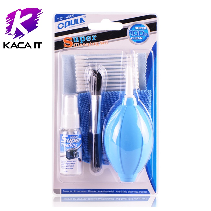 6in1 OPULA รุ่น KCL-4060 ชุดทำความสะอาด หน้าจอ กล้อง เลนส์ คอมพิวเตอร์ Notebook Tablet