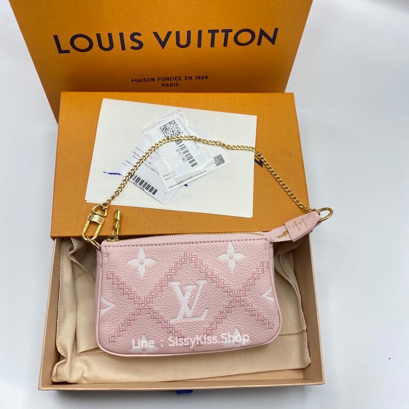 New LV Mini Pochette in Pink