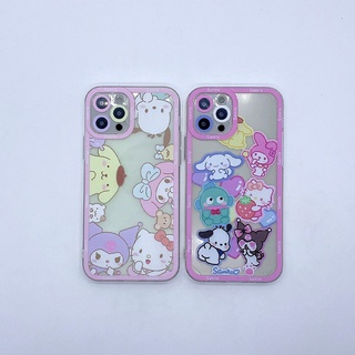 เคสโทรศัพท์มือถือแบบนิ่ม TPU กันกระแทก ลายชินนาม่อนโรล เมโลดี้ มอนสเตอร์ สามตา สําหรับ IPhone 14 12 PRO 12Promax mini 11 PRO Max 13 PRO 13PROMAX Xs Max XR 7 8 Plus