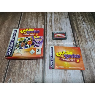 Crash &amp; Spyro Super Pack 2 Gameboy Advance