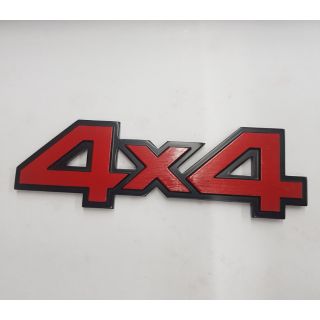 Logo 4x4 งาน aluminum