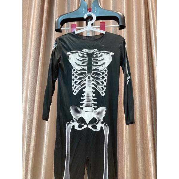 ชุดโครงกระดูกเด็ก 10-12 ขวบ ชุดฮาโลวีนเด็ก ชุดซอมบี้เด็ก ชุดผีเด็ก ชุดฮาโลวีน ชุดโครงกระดูก แฟนซีเด็