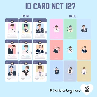 ID Card Hologram เอ็นซีที อซท 127 Back to school By mommyjiminn