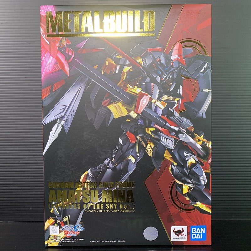 Metal Build MBF-P01-Re2c Gundam Astray Gold Frame Amatsu Mina (Princess of The Sky Ver) (MSG SEED DESTINY ASTRAY)