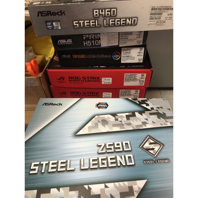 mainboard asus tuf b460-M-Plus  wifi , Asrock phantom b460 , Asrock b460 Steel Legend , Asus ROG Str
