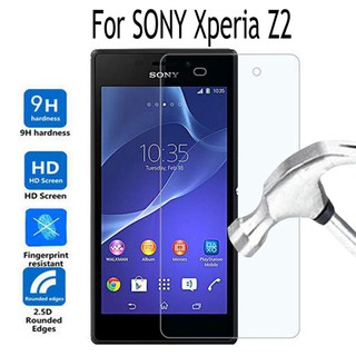 ฟิล์มกระจกนิรภัย 2 ชิ้นสำหรับ Sony Xperia Z 2 Z 3 Z Z 4