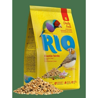 RIO Finches อาหารนกฟินซ์และนก wax-bils อื่นๆ สูตรประจำวัน คัดไซต์เมล็ดอย่างพิถีพิถัน 500 กรัม