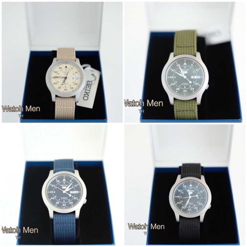 นาฬิกา Seiko 5 Automatic รุ่น SNK803K2, SNK805K2, SNK807K2 และ SNK809K2